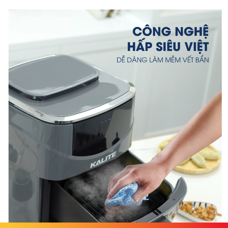 Nồi Chiên Kalite Steam 7 - Hàng Chính Hãng