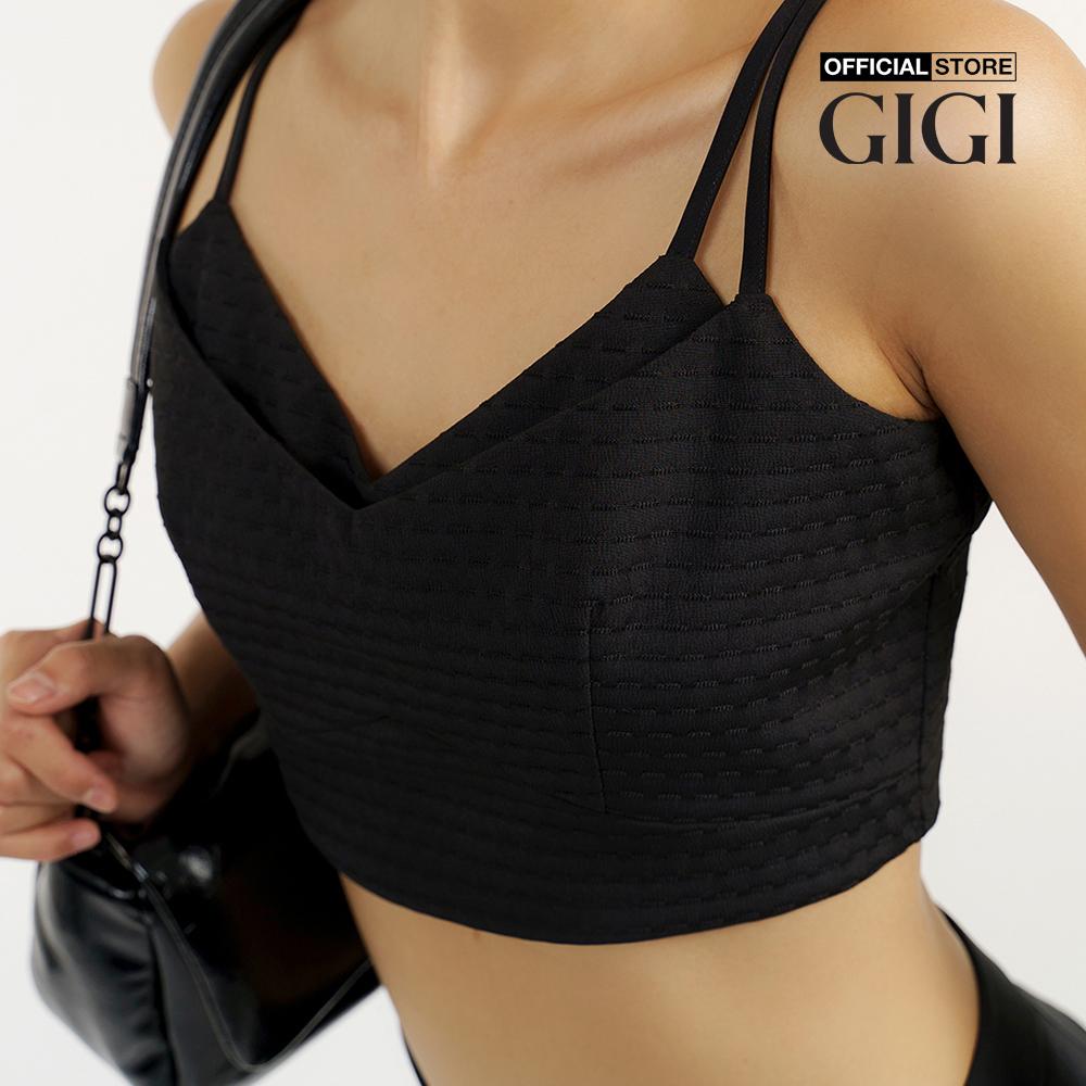 GIGI - Áo croptop nữ giả hai lớp thời trang G1207T221245