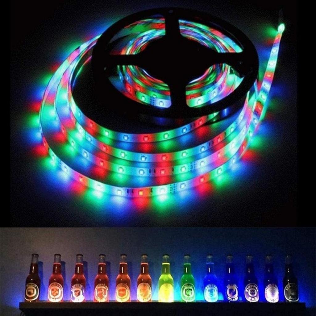 LED Strips Lights Waterproof RGB Dimmer Colour Changing w/Remote Control