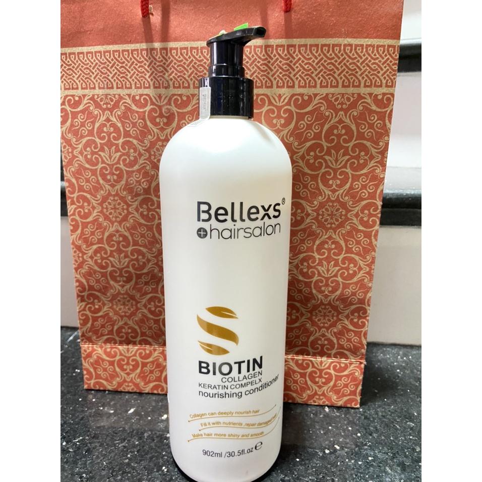 Dầu gội Biotin Bellexs hairsalon Dung Tích 902ml Kích Thích Mọc Tóc- Làm Mượt Tóc Hư Tổn