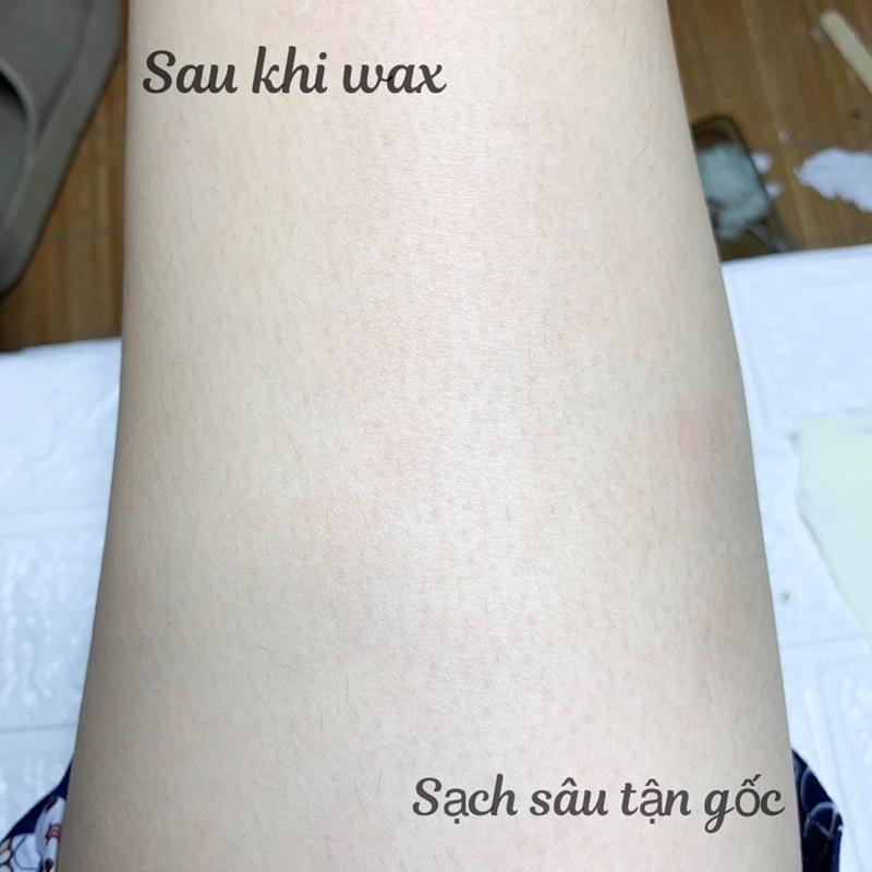 Sáp wax lông cao cấp dạng hạt đậu sáp hũ 400G màu mix sáp dừa siêu bám lông + Tặng que gỗ