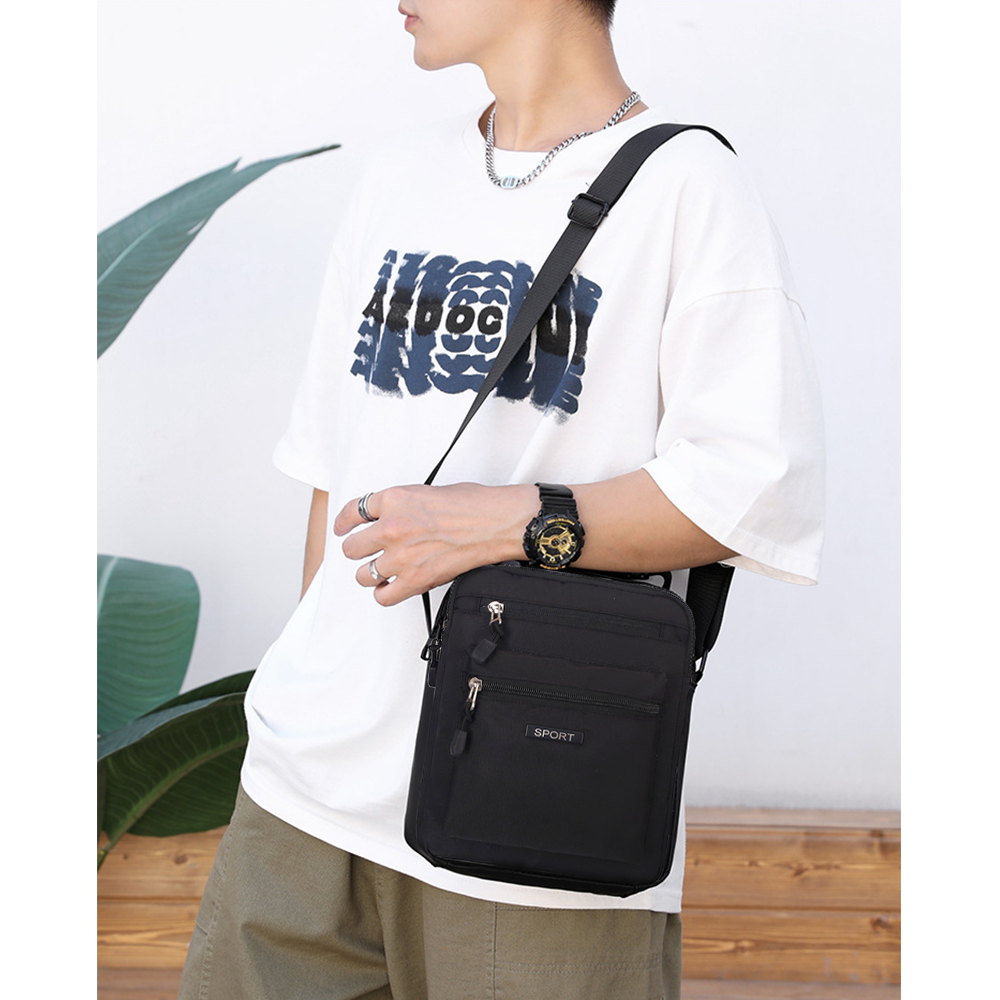 Túi đeo chéo nam thời trang đựng Ipad, điện thoại, ví, đồ cá nhân TX29