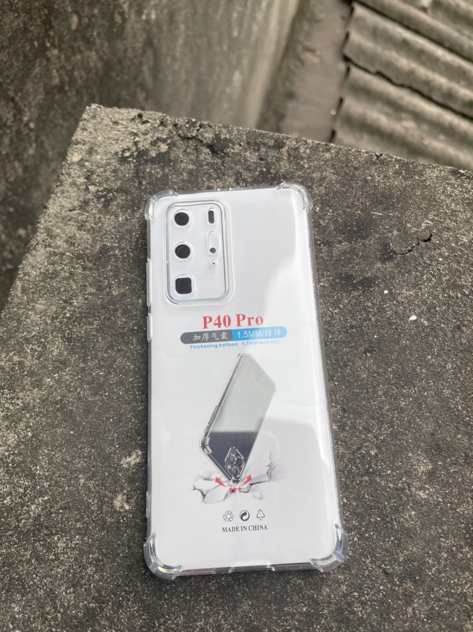 Ốp lưng dẻo cho Huawei P40 Pro - chống sốc 4 góc trong suốt , bảo vệ Camera