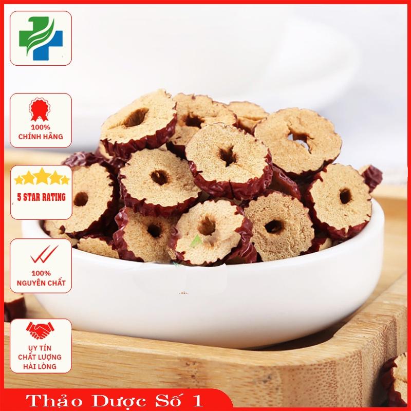 Táo Đỏ Cắt Lát Sấy Khô 100gr Đều Và Đẹp