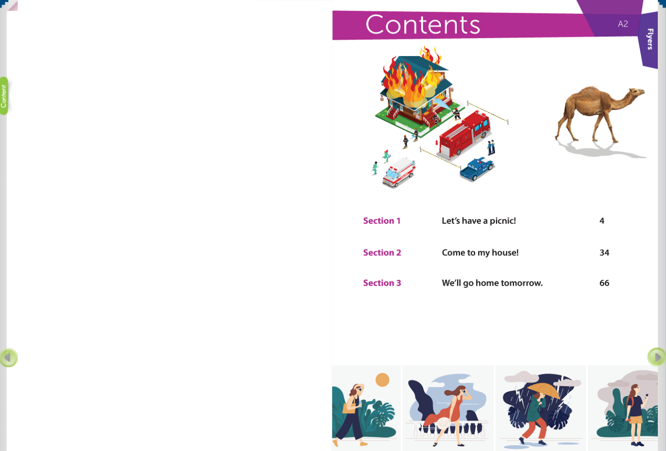 Summer Camp Flyers A2 Sách mềm sách học sinh