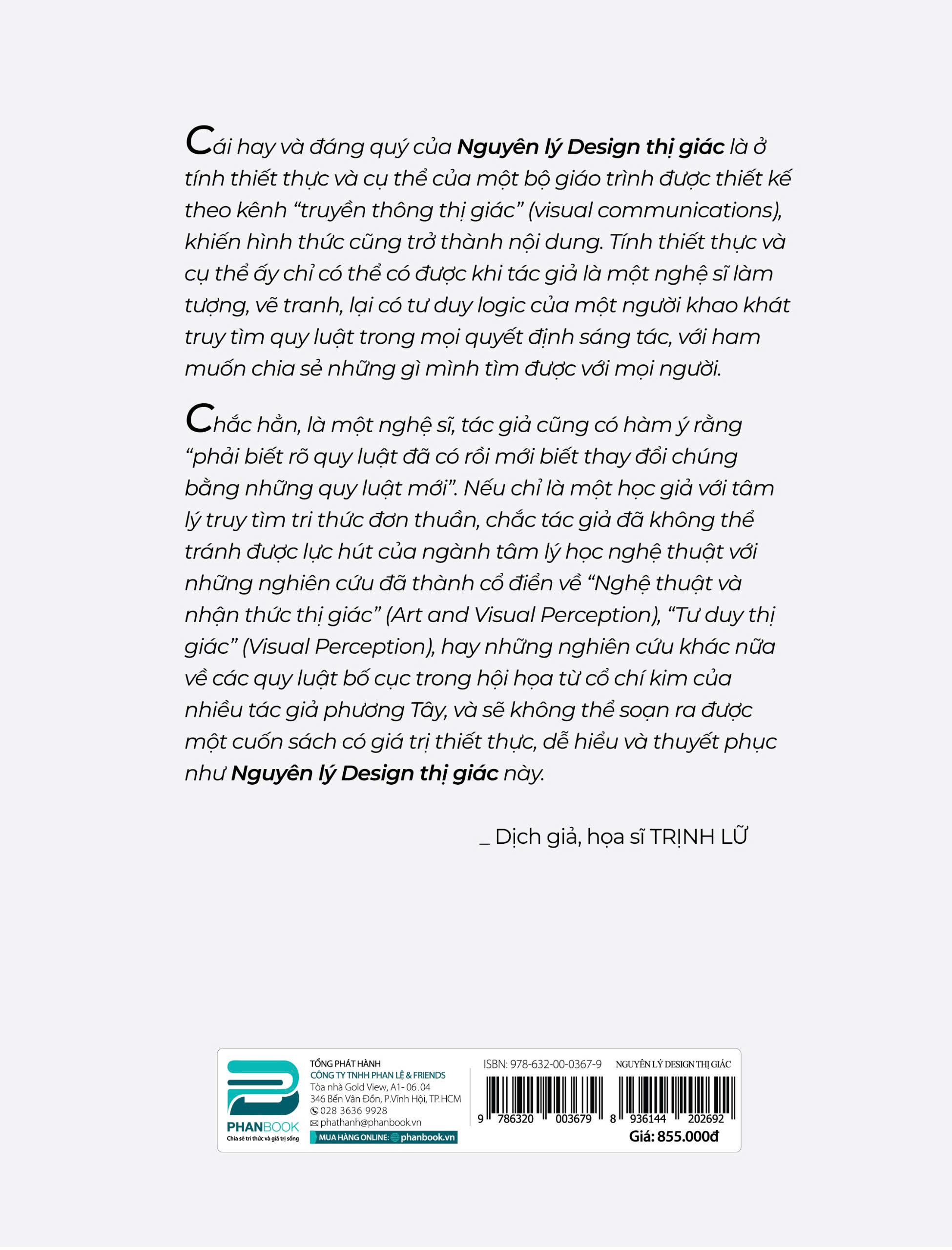 Nguyên Lý Design Thị Giác (Sách Màu - Bìa Cứng) - Nguyễn Hồng Hưng