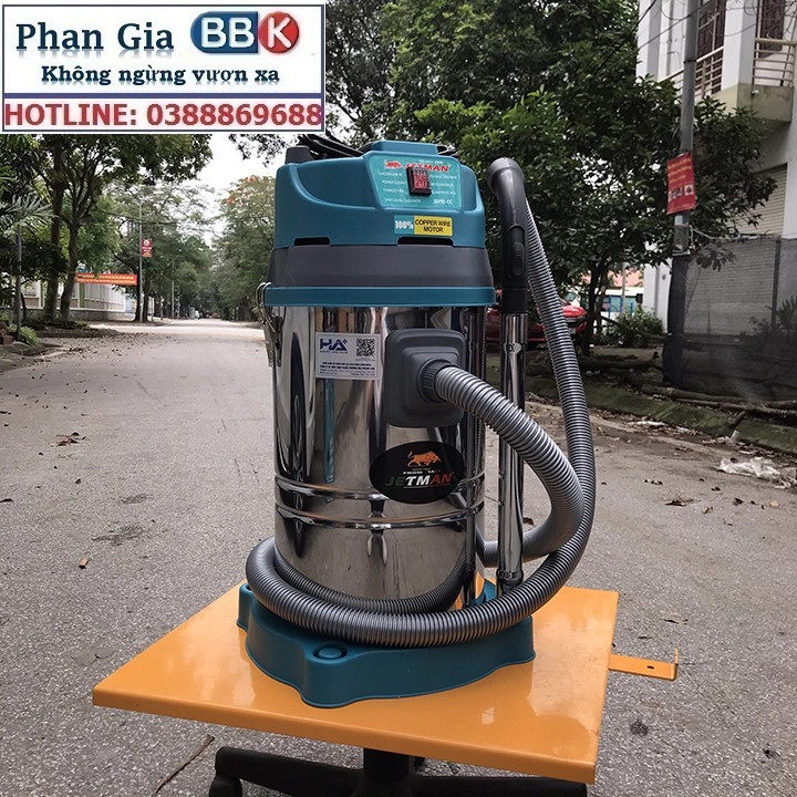 Máy Hút Bụi Công Nghiệp Jetman 25L+30L+40L Hàng chính hãng 100%  (Bảo hành 1 năm)