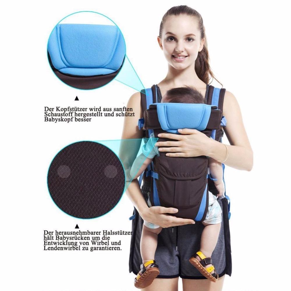 4 Trong 1 Thoáng Khí Trước Mặt Đối Mặt Với Em Bé Thoải Mái Sling Ba Lô Túi Đeo Cho Bé Kangaroo Túi Đa Năng Tàu Sân Bay