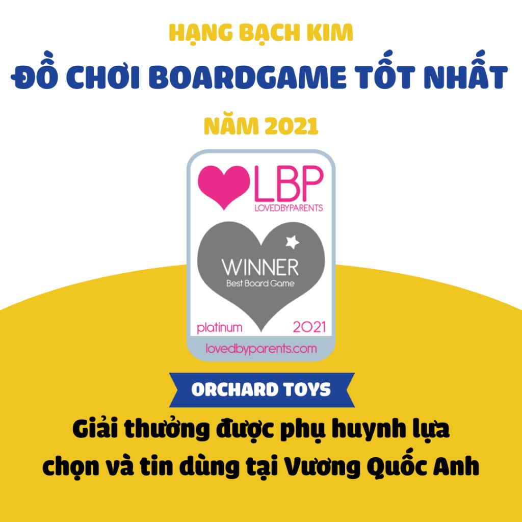 Trò chơi trí tuệ Dino-Snore-Us - Orchard Toys giúp trẻ phát triển kỹ năng làm toán, giao tiếp xã hội