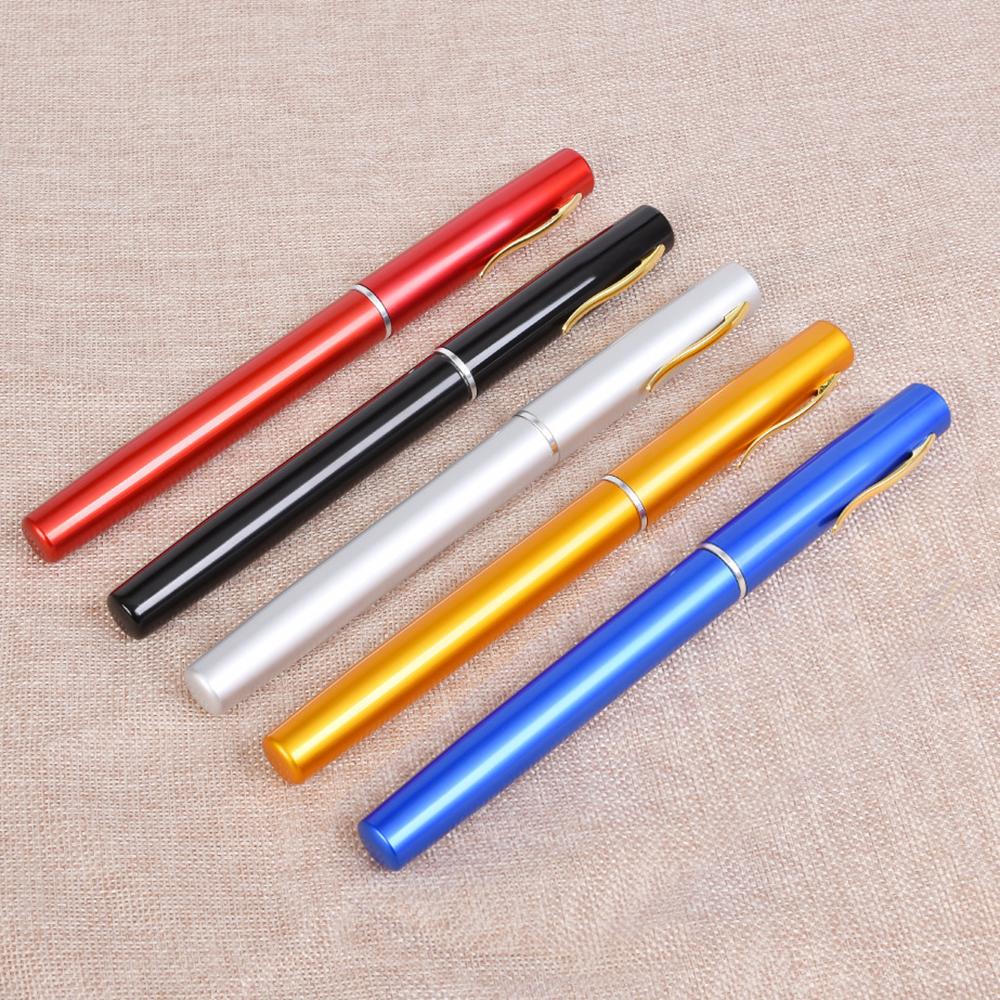 Cần câu cá mini bỏ túi hình cây bút với cuộn kết hợp bằng hợp kim nhôm