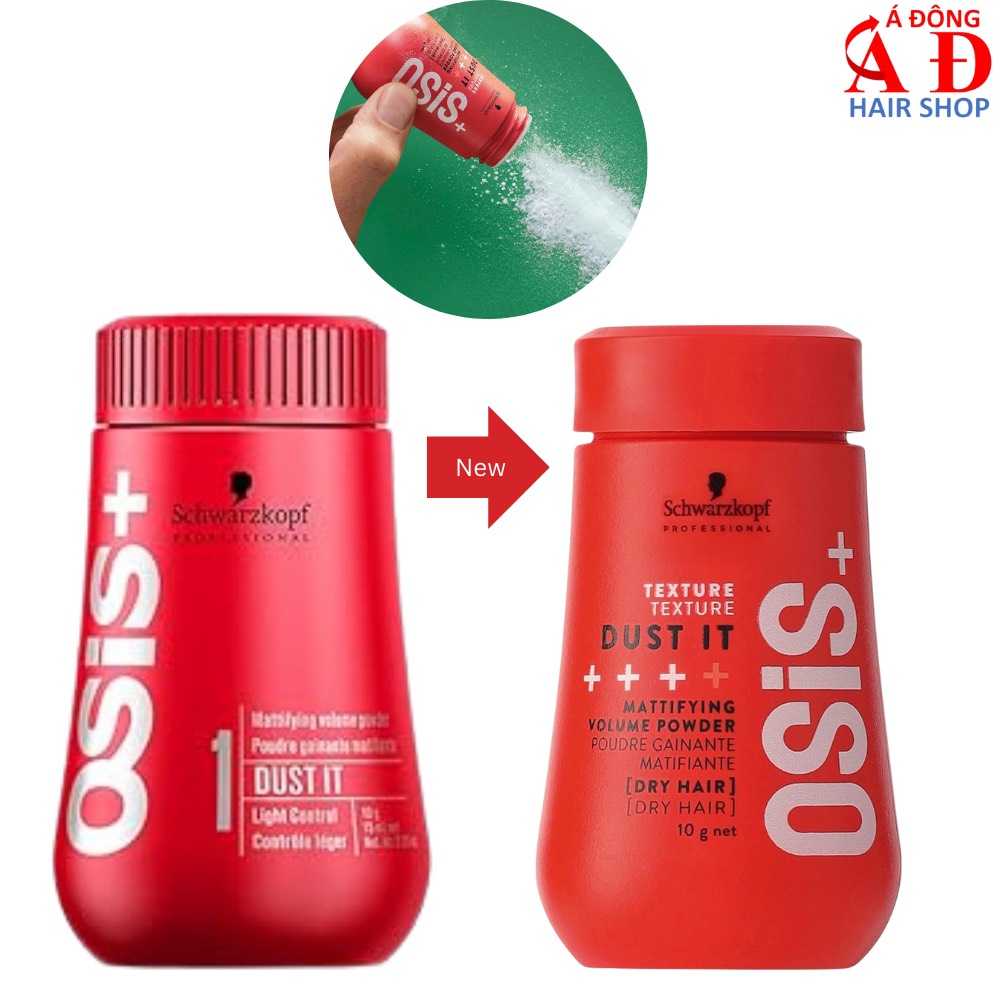 Bột Rắc Tạo Kiểu Tóc Schwarzkopf Osis+ Dust It Mattifying Volume Powder 10G