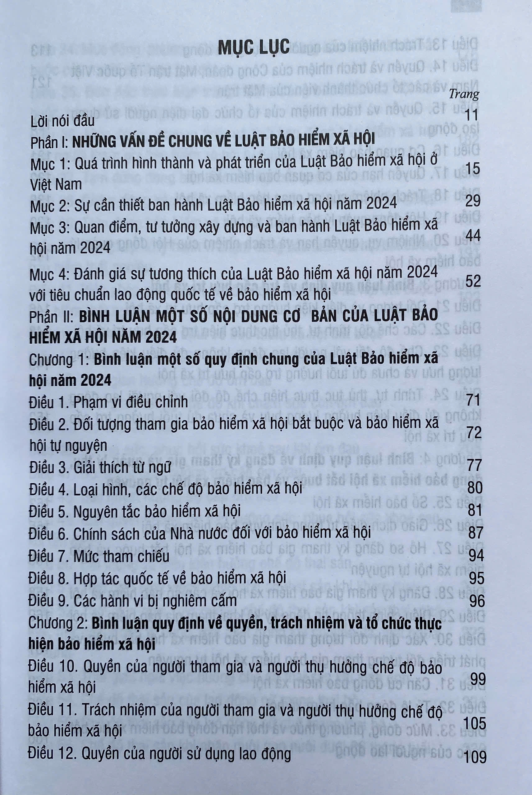 Sách Bình Luận Khoa Học Luật Bảo Hiểm Xã Hội Năm 2024 ( Sách Chuyên Khảo)