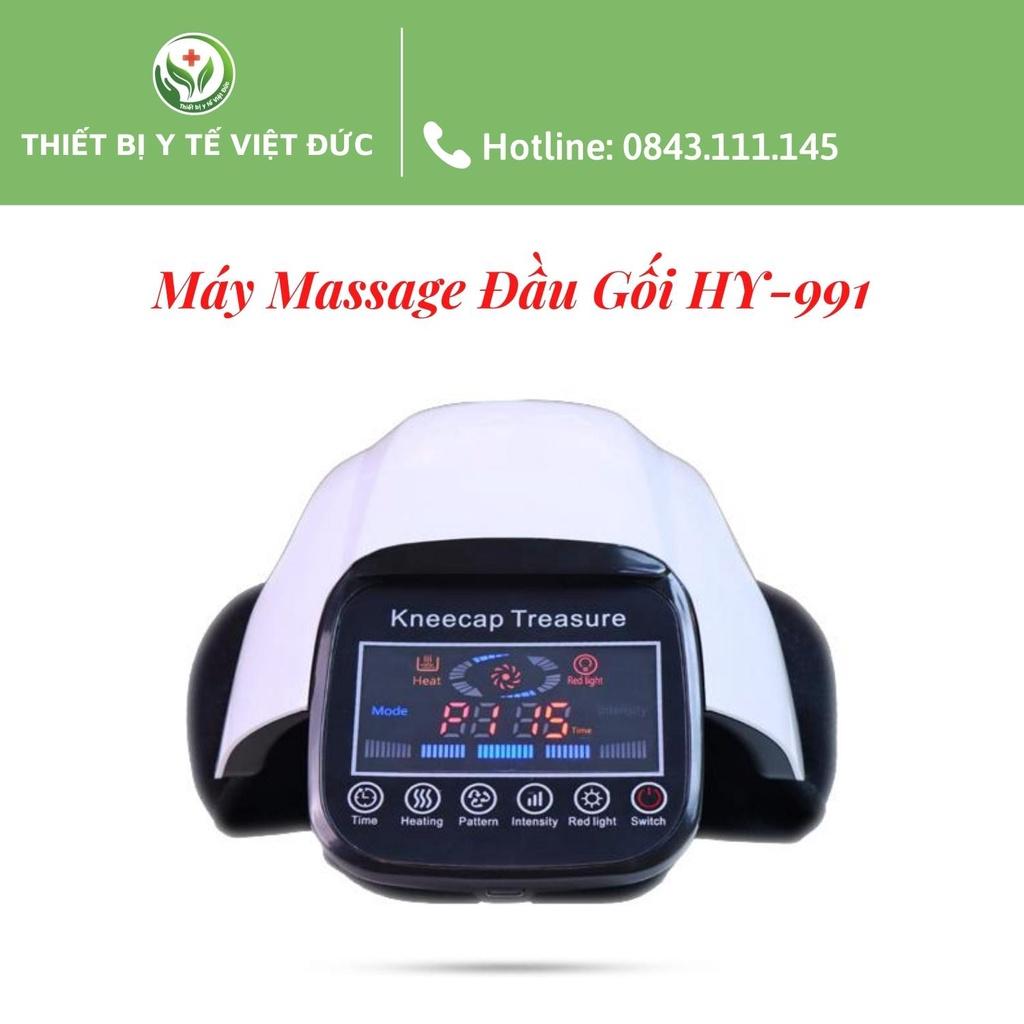 Máy Massage Đầu Gối - Máy Mát Xa Đầu Gối, Hỗ Trợ Giảm Đau Nhức Khớp Gối, Rung Tần Số Cao, Xông Hơi, Chườm Nóng Giảm Đau