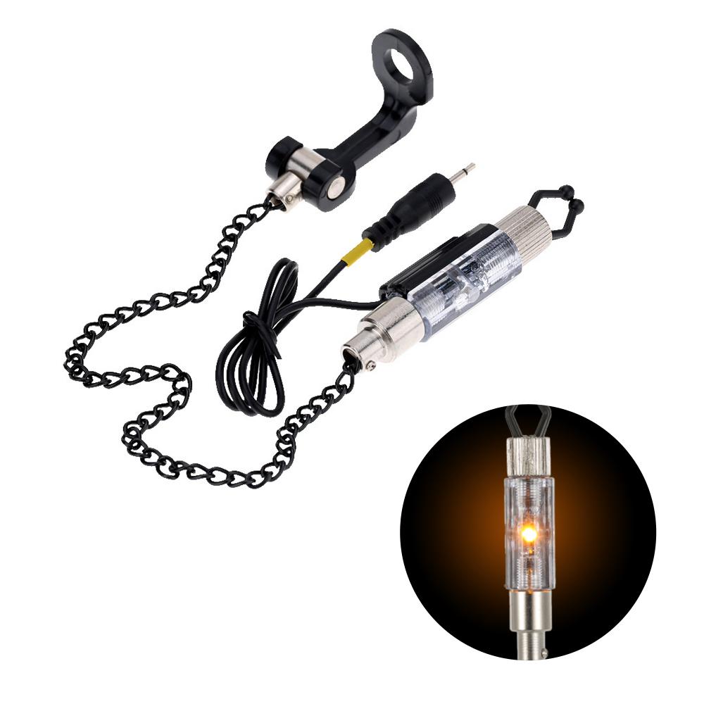 Dây câu cá bằng sắt có đèn led báo động khi cá cắn câu
