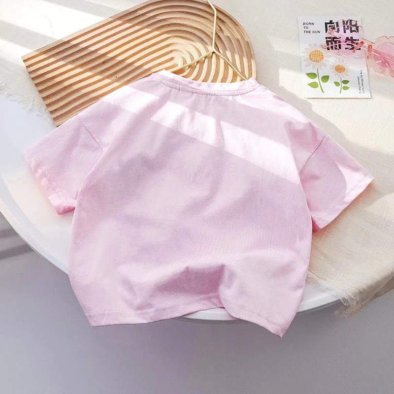 ÁO THUN TAY NGẮN HỌA TIẾT HÌNH VẼ CHO BÉ GÁI 1-11 TUỔI TỪ 8-26KG DÀNH CHO BÉ GÁI