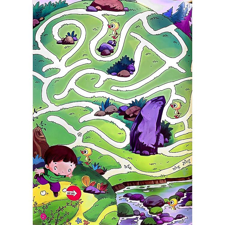 Sách Trò Chơi Mê Cung ( 2 - 8 tuổi)