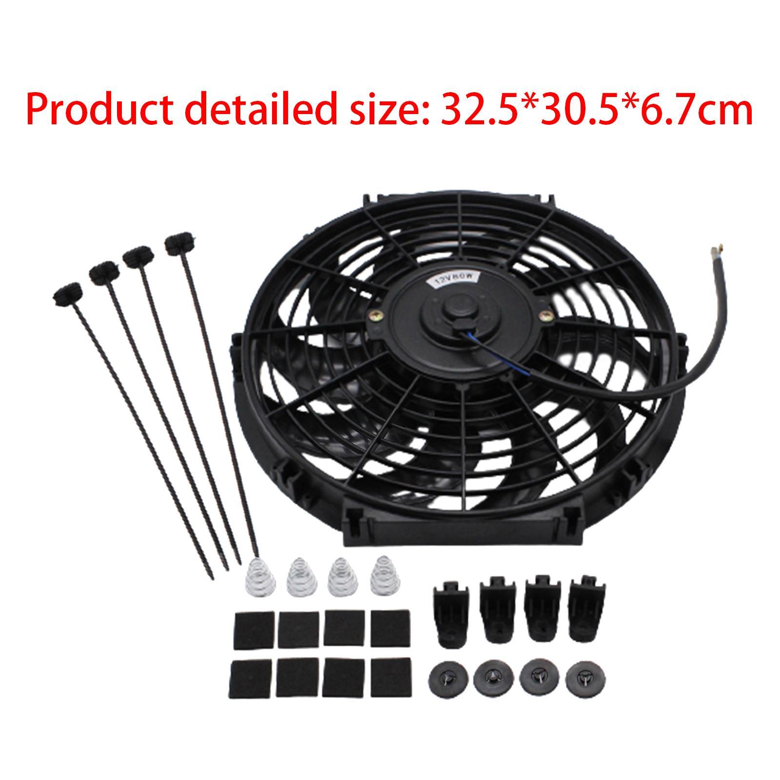 Electric  Cooling Fan 12V High Performance Universal for Truck