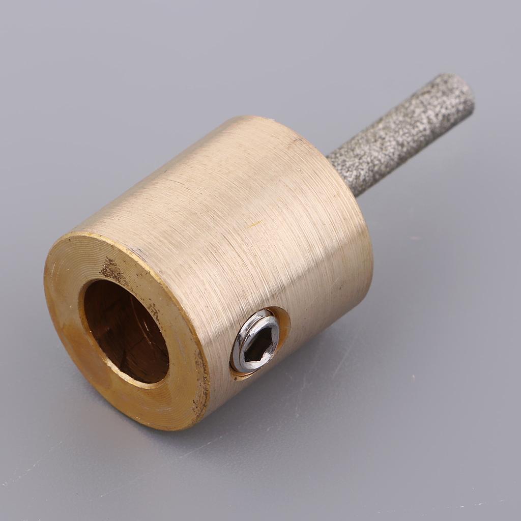 2set Stained Glass Grinder Head Bit Diamond Grinding Wheel for All Grinder