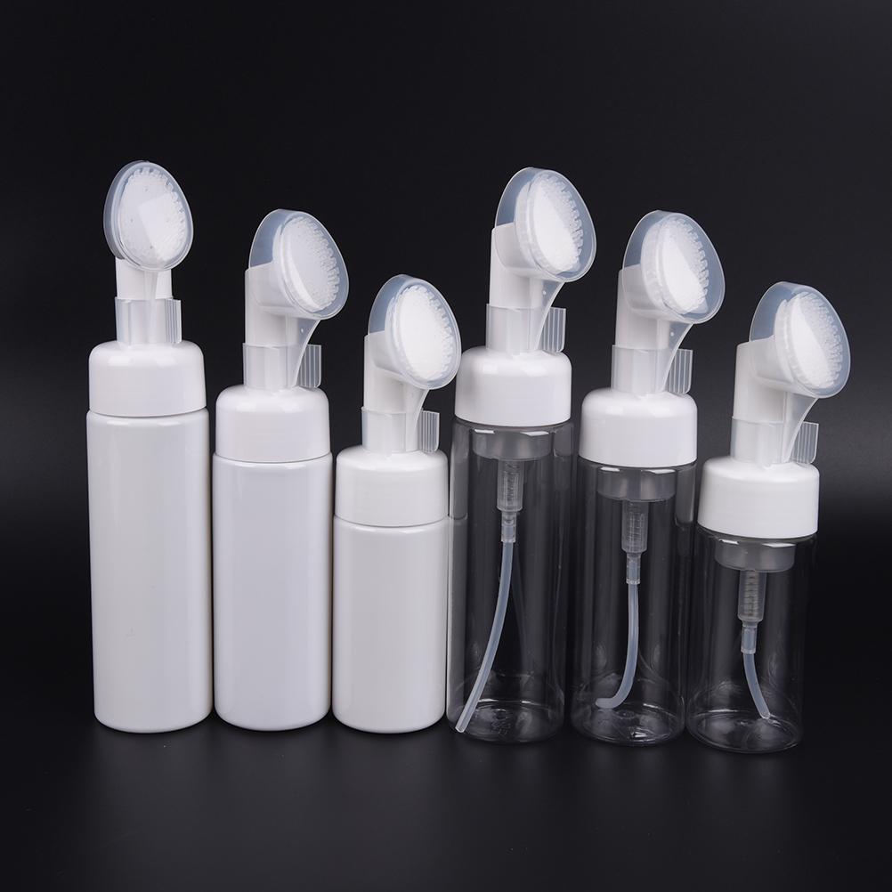 Chai PET rỗng đựng xà phòng/sữa rửa mặt bằng silicon tiện dụng