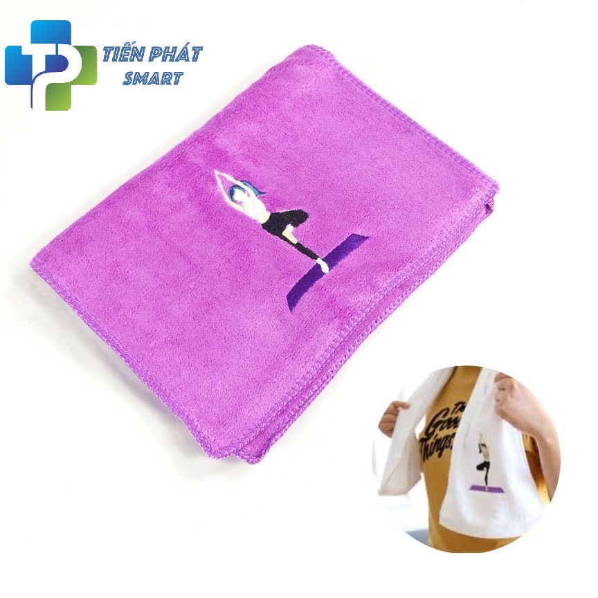 Khăn lau mồ hôi tập Yoga,Khăn cotton thể thao lau thấm mồ hôi