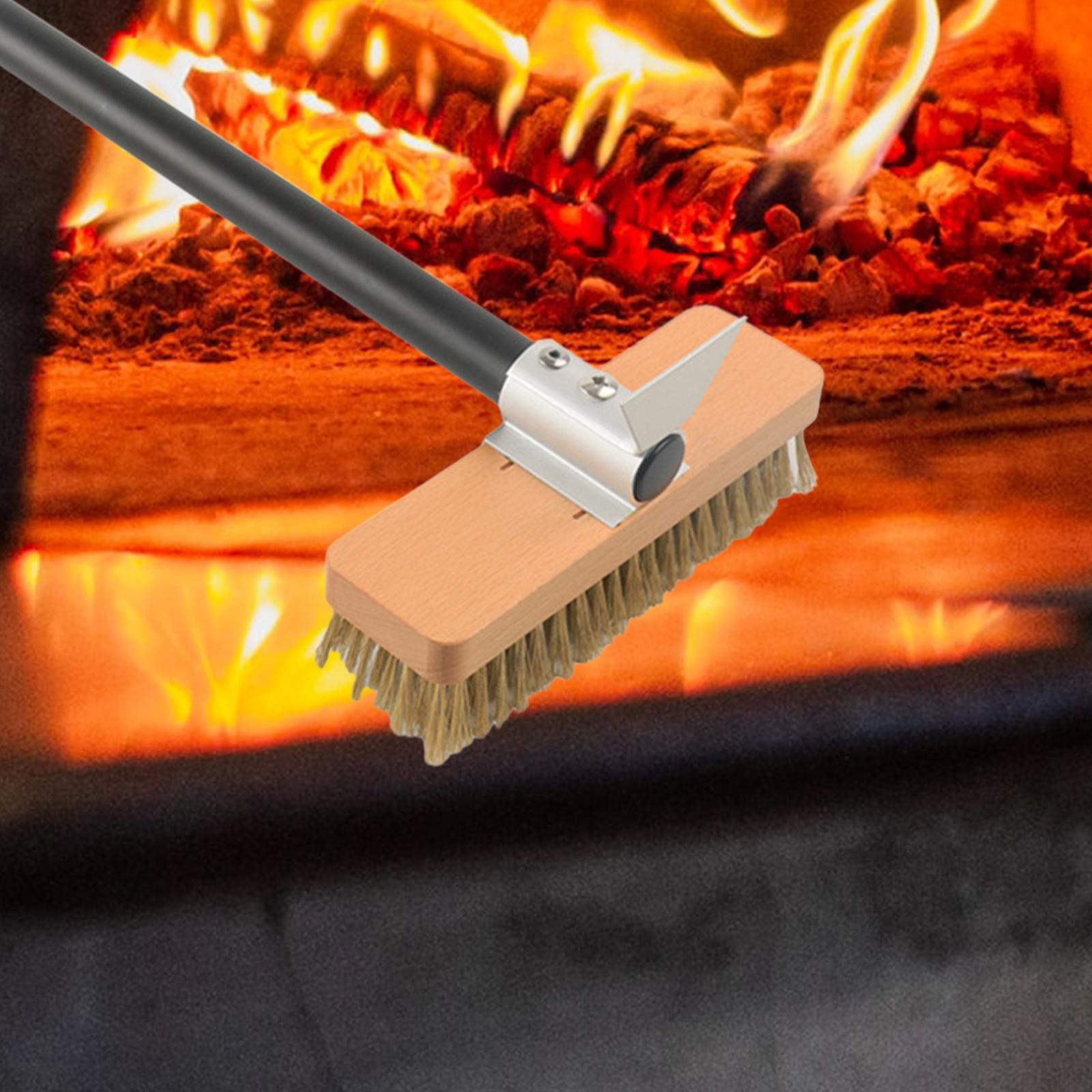 Pizza Oven Brush Clean Tool Cleaning Brush for Pizzeria Campings Restaurants