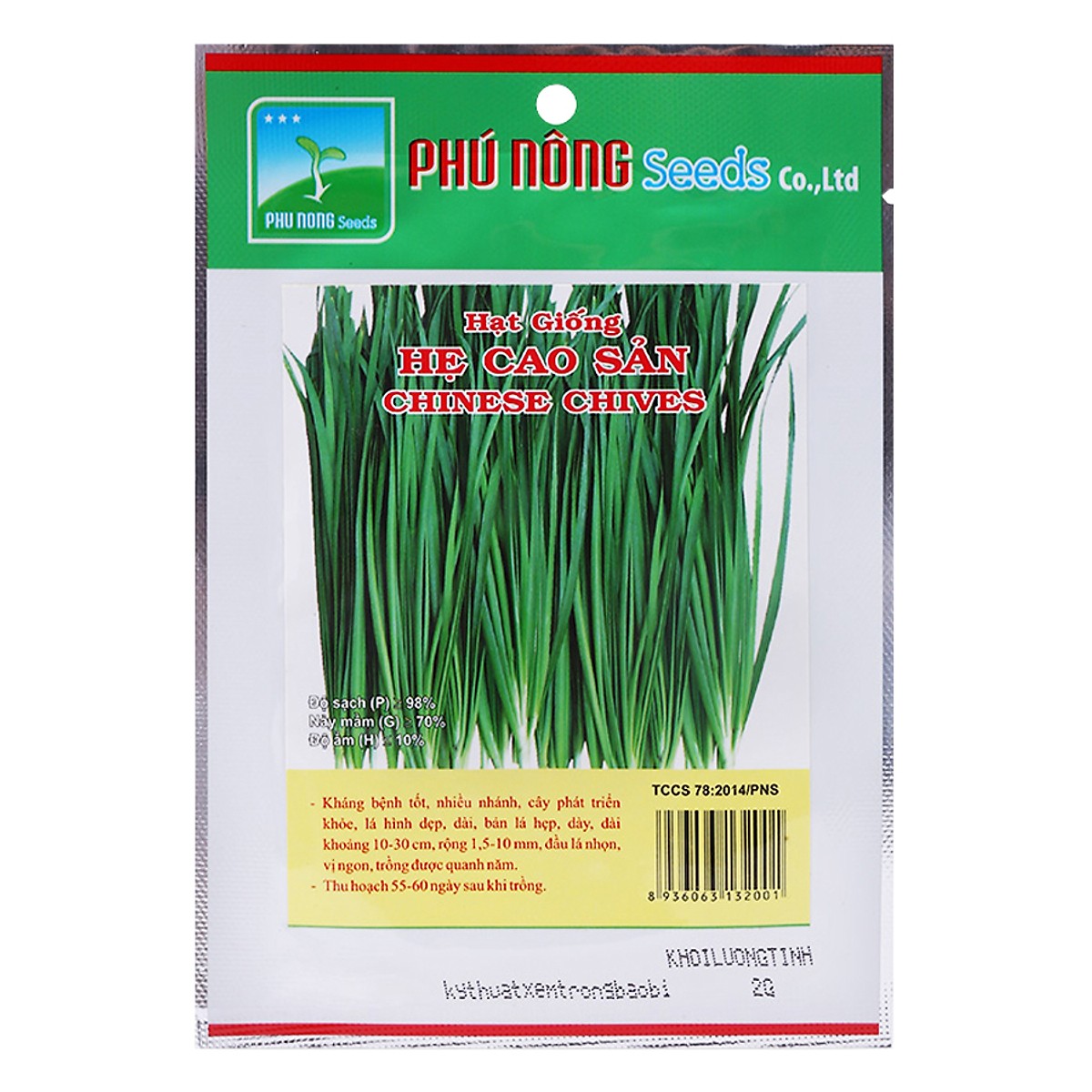 Hạt Giống Hẹ Cao Sản Phú Nông
