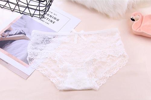 Combo 05 Quần Lót Nữ Ren Nơ Nhiều Màu Cao Cấp Thoải Mái Sexy