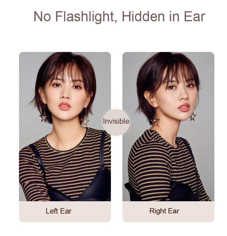 Tai nghe Bluetooth không dây Tai nghe nhỏ ẩn tai nhỏ vô hình Tai nghe nhét tai siêu nhỏ ngủ USB loại C Có tai nghe rảnh tay có micrô cho tất cả điện thoại di động