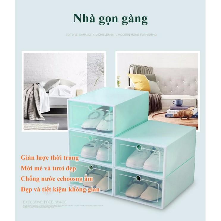 Hộp đựng giầy dép thoáng khí dễ vệ sinh