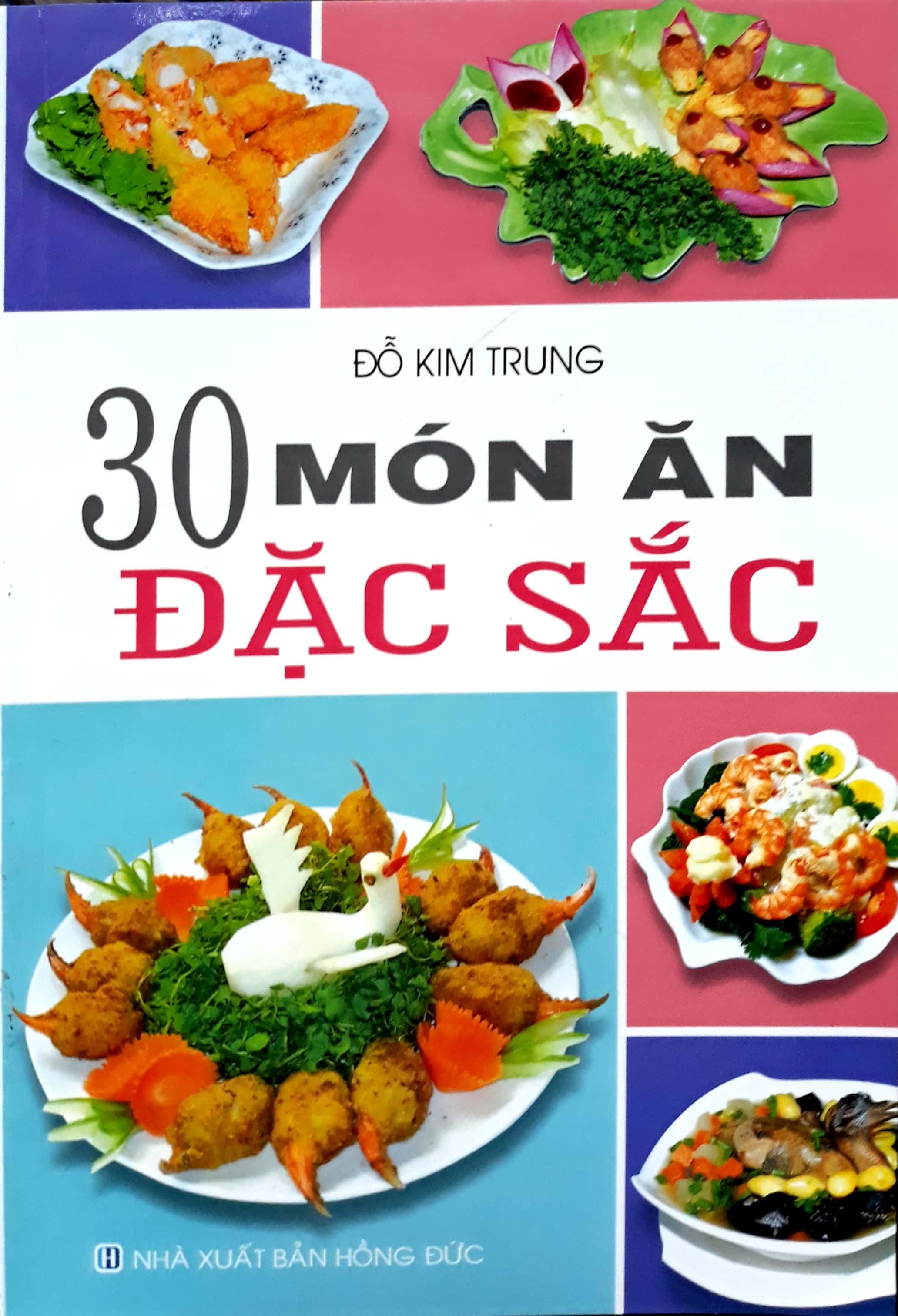 Sách 30 Món Ăn Đặc Sắc