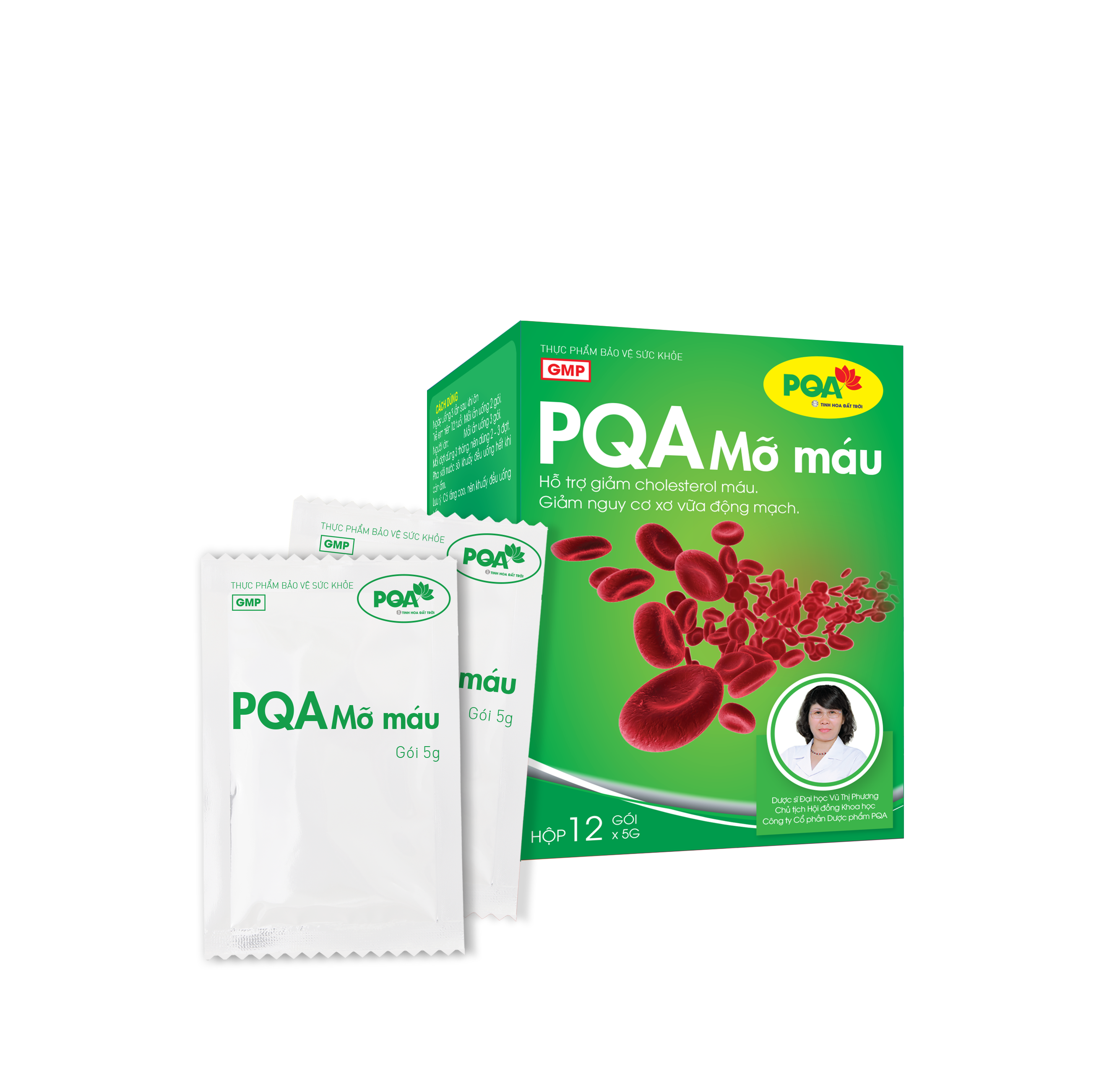 PQA Mỡ Máu là dược phẩm thảo dược có tác dụng tư âm, mát huyết, hỗ trợ ngăn ngừa mỡ máu, hạn chế Cholesterol toàn phần, hỗ trợ ngăn ngừa xơ vữa mạch máu.