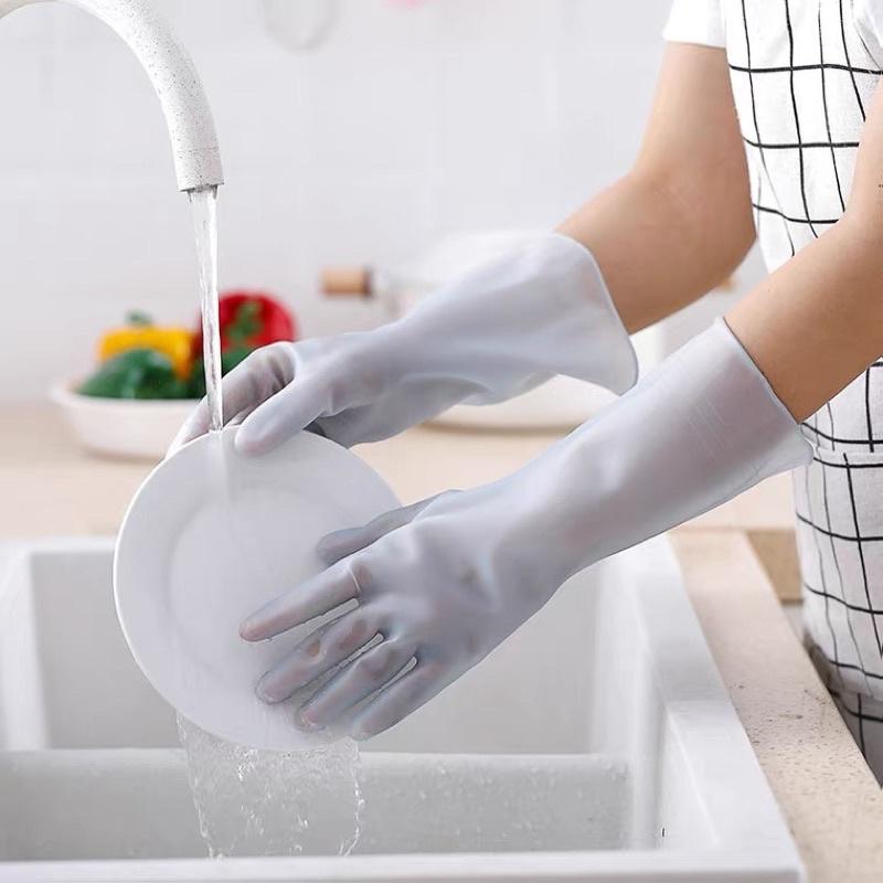 Găng tay Cao su rửa bát bông cúc