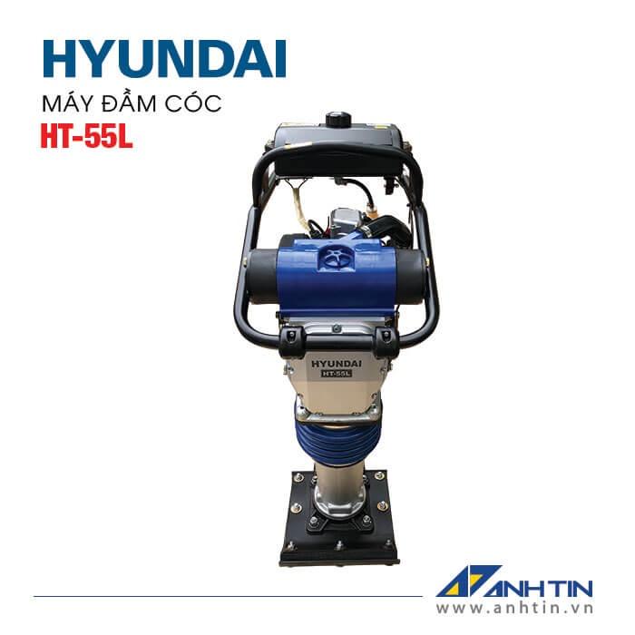 Máy đầm cóc HYUNDAI HT-55L | Động cơ Robin EH09 | 2.2kW - 3.0HP | Tần số đập 650 - 695 lần/phút | Bảo hành 12 tháng