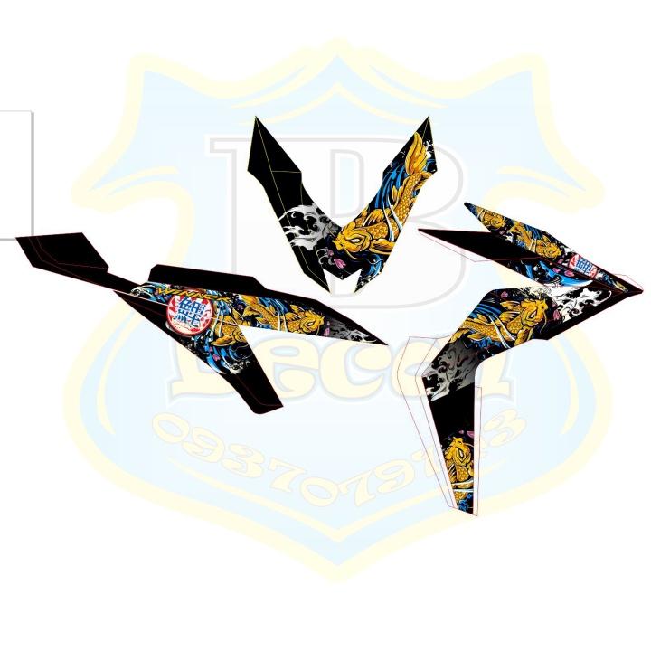 Tem rời dành cho winner trắng đỏ đen