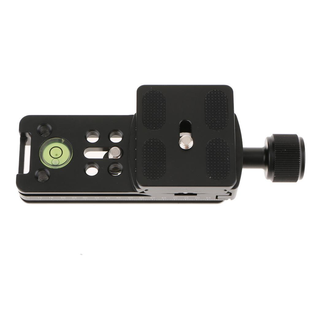 NNR100 Universal Rail Nodal Slide Quick Release Clamp 1/4 Screw for Camera
