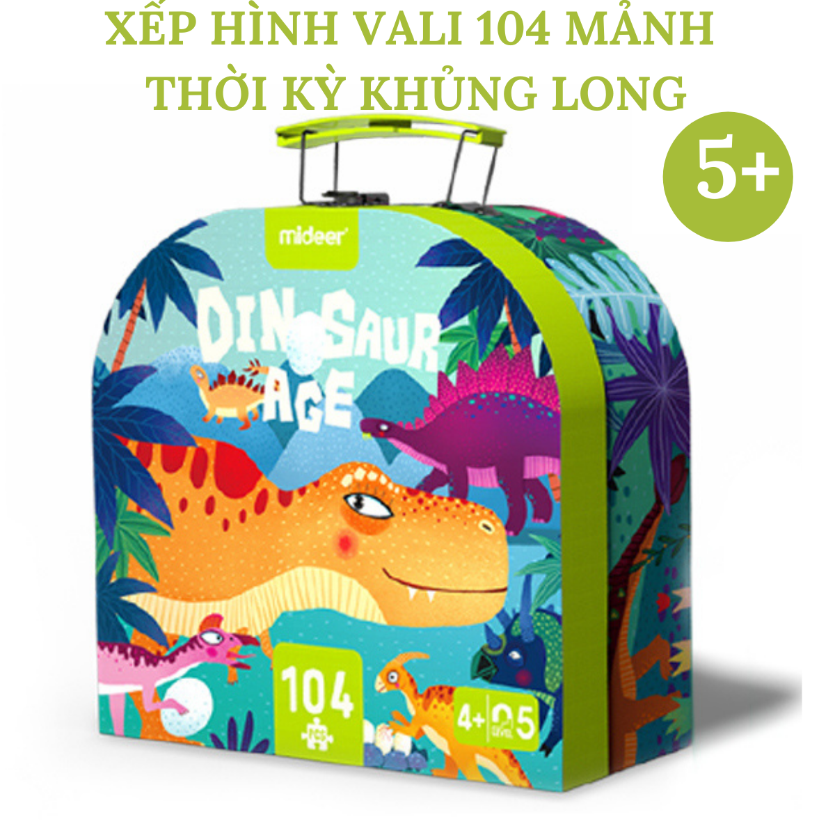 Xếp hình khủng long Dinosaur Puzzle Mideer