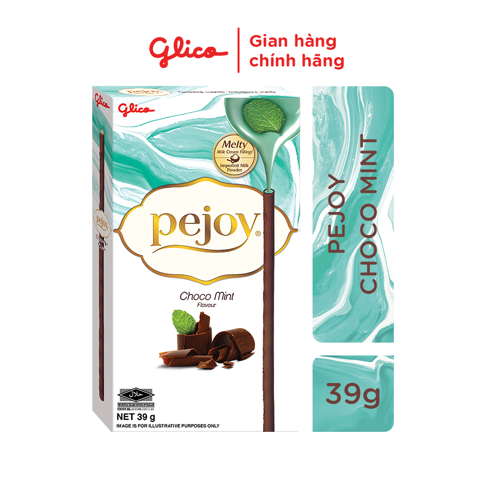 Bánh Que Pejoy Nhân Kem Choco Mint