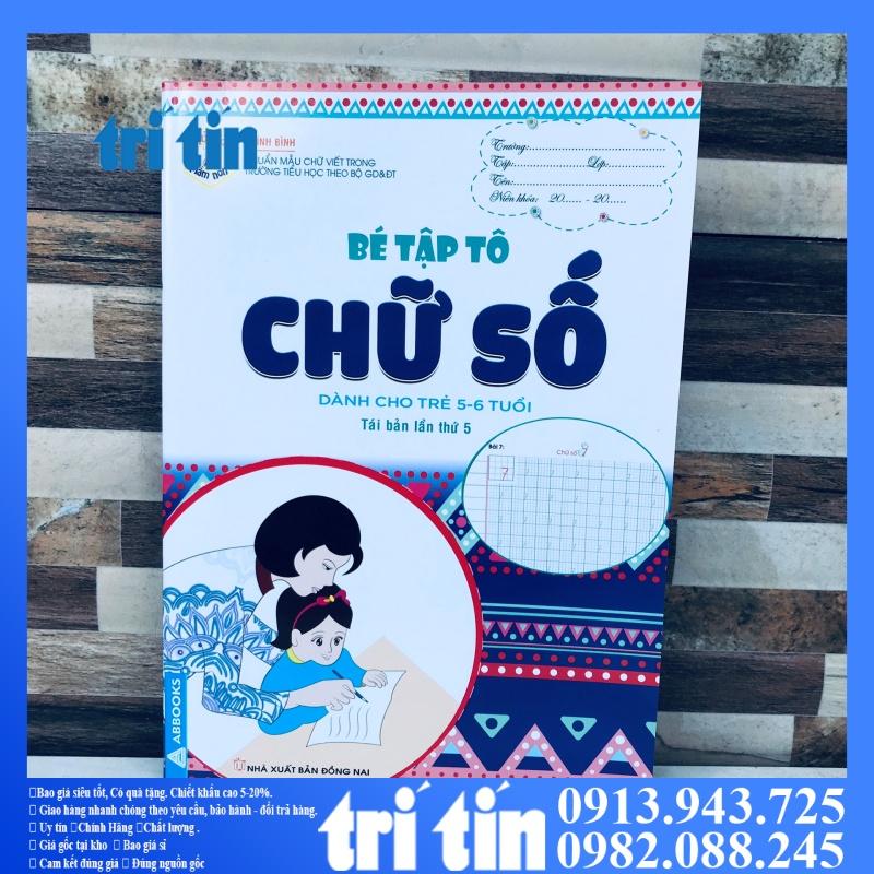 VỞ OLY TẬP TÔ CHỮ SỐ