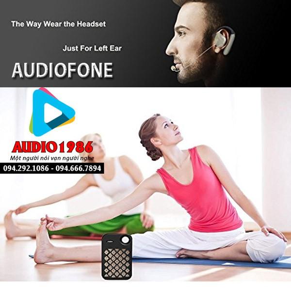 Máy trợ giảng không dây AudioFone 007 mic màu da người mini hạt gạo