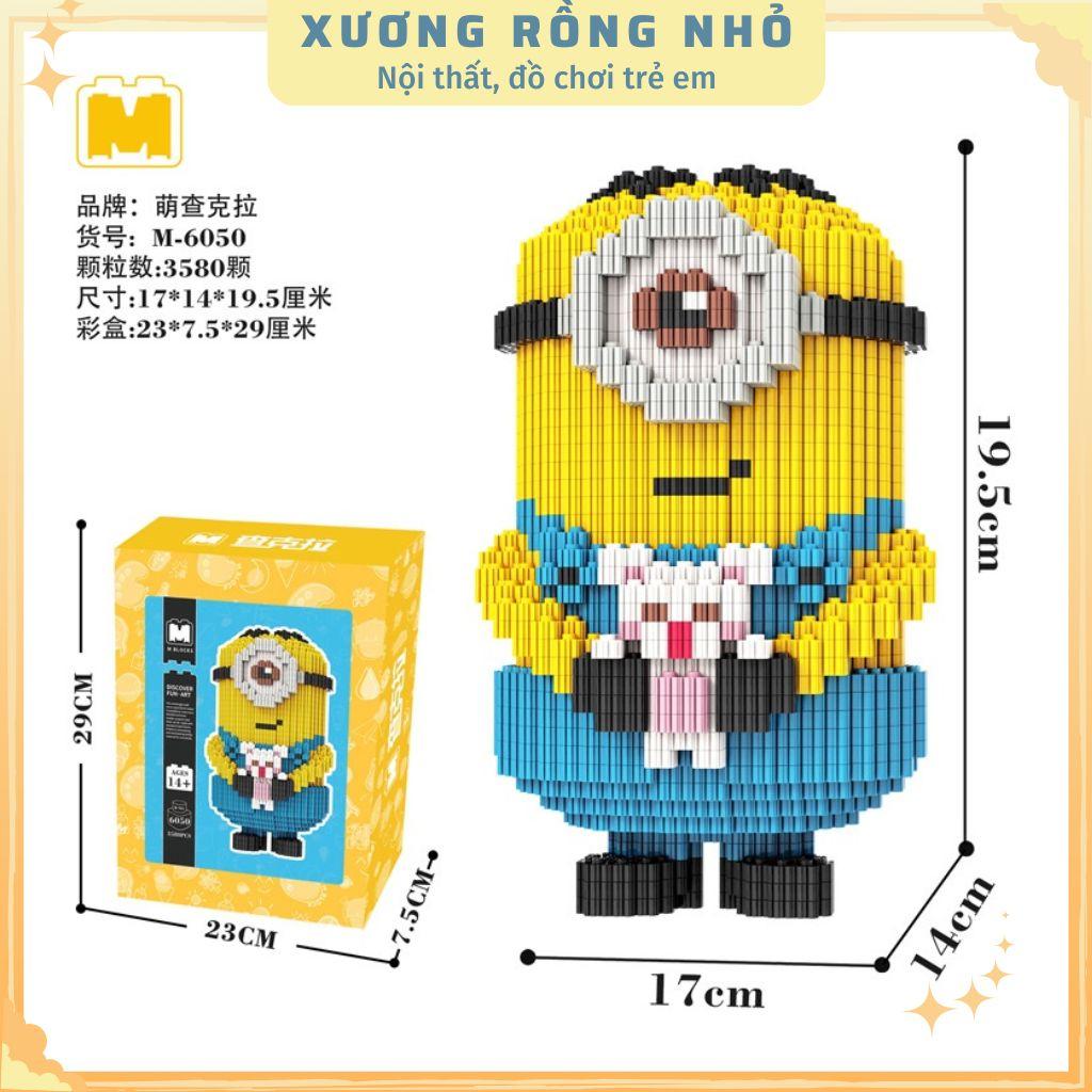 Đồ Chơi Mô Hình Lắp Ráp Nhân Vật Hoạt Hình Disney Minion 23cm