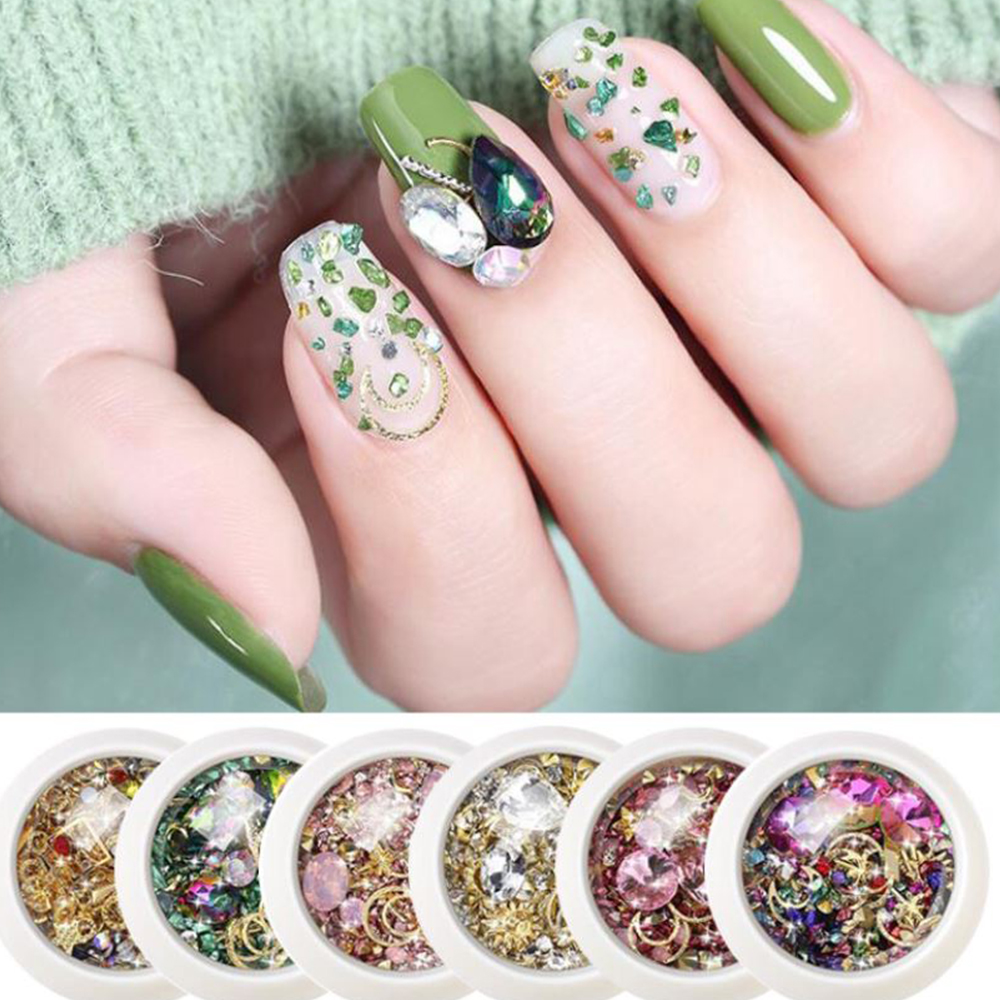 Trang Sức Gắn Nail Hỗn Hợp NY, Với Kiểu Dáng Phong Phú, Màu Sắc Đa Dạng, Để Tạo Nhiều Phong Cách Nail Đẹp, Nổi Bật, Trẻ Trung, Cá Tính, Thiết Kế Thời Trang, Dễ Sử Dụng, Độ Bền Cao