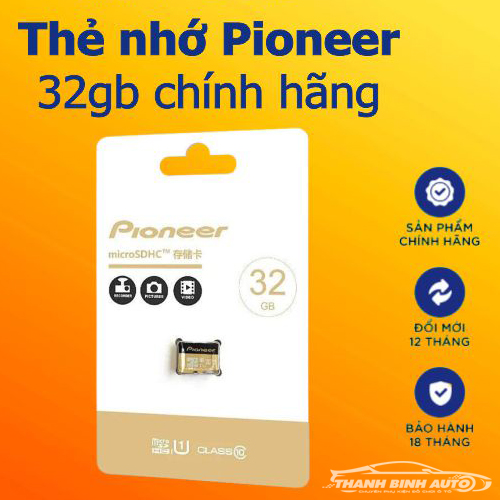 Thẻ nhớ Micro SD Pioneer cho camera Dahua 32GBSpeed 95Mb/s Class 10