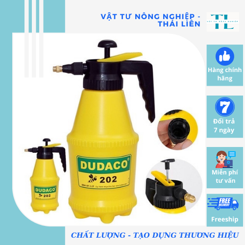 Bình Tưới Cây Phun Sương Dudaco 2 Lít - Bình Xịt Tưới Cây 2 Lít - Dễ Sử Dụng - Độ Bền Cao