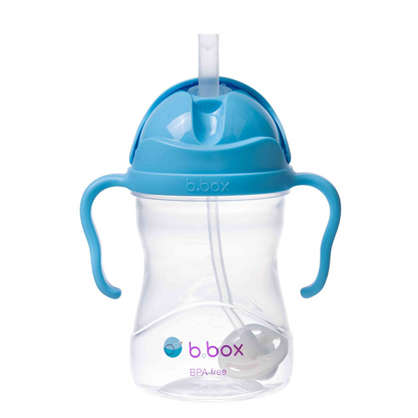 B.box Bộ bình nước 4 nắp thay thế tiện dụng cho bé 240ml