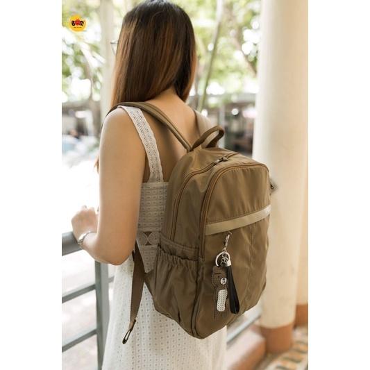 Balo học sinh, sinh viên thời trang unisex với chất dù nhẹ - BOM