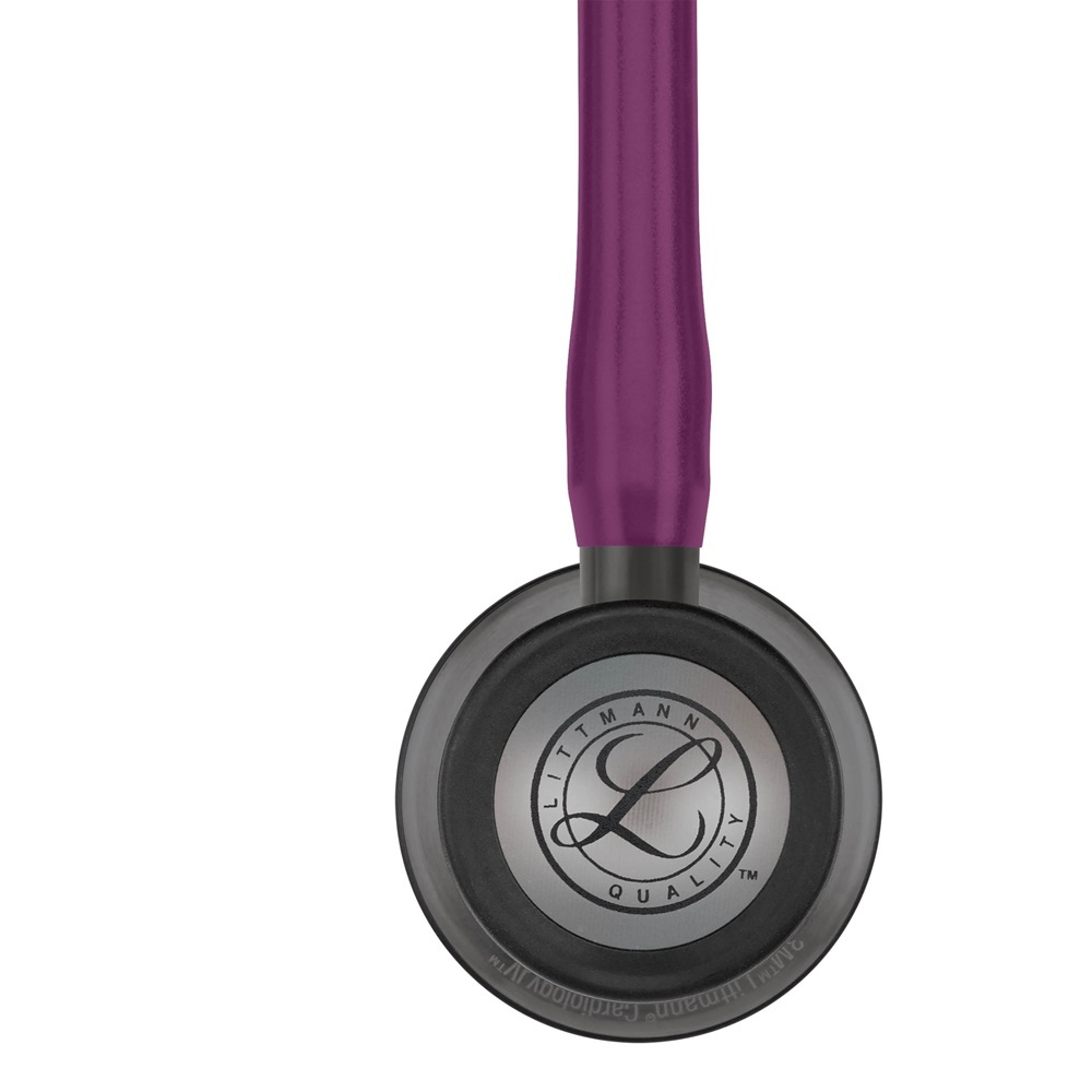 Ống nghe y tế 3M Littmann Cardiology IV, mặt nghe màu khói, dây nghe màu tím, 27 inch, 6166