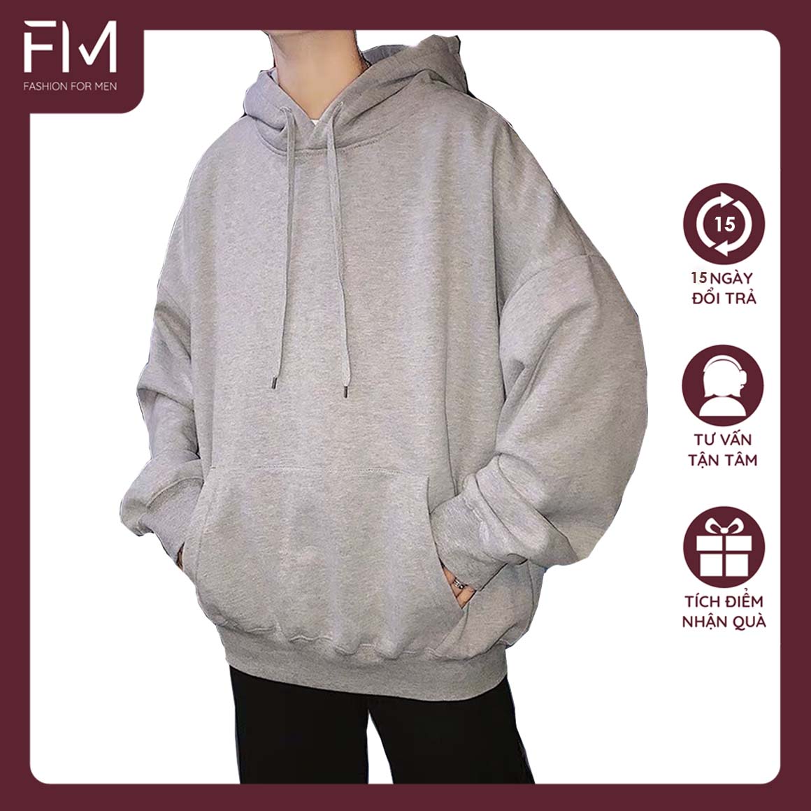 Áo hoodie nữ thời trang Hàn Quốc, chất nỉ bông nhẹ, ấm áp, trẻ trung, năng động - FORMEN SHOP - FM7GV016