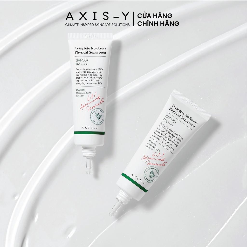 Kem chống nắng AXIS-Y Complete No-Stress Physical Sunscreen 50 ml