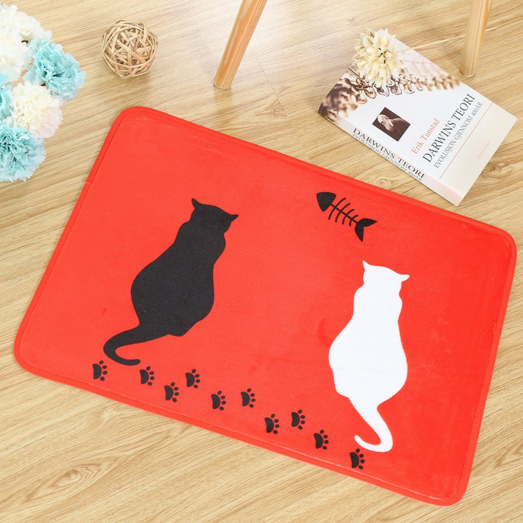 Thảm Trải Sàn Trang Trí Chống Trượt 40x60cm - Giao mẫu ngẫu nhiên