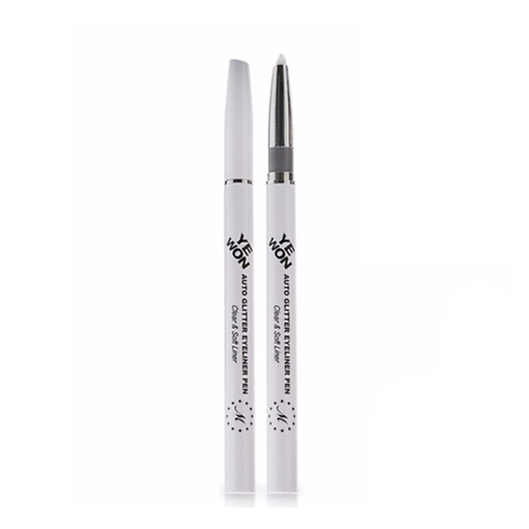 Chì Kẻ Mí Kim Tuyến Mira Glitter Auto Eyeliner Pen - Trắng B762-302